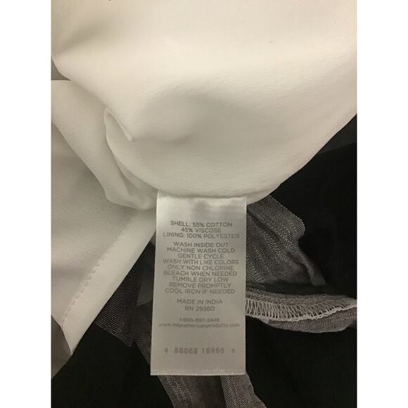 Dip Black, White, and Gray Dress Beach Days Women's Large NWT - Picture 5 of 5